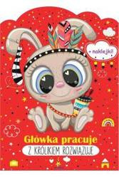 Główka pracuje. Z królikiem odgaduje