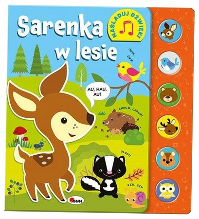 Naśladuj dźwięki Sarenka w lesie dźwiękowa