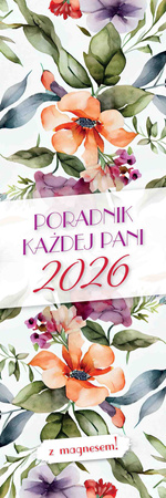 Kalendarz Poradnik każdej pani 2026 z magnesem KKP-M