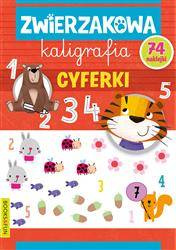 Zwierzakowa kaligrafia. Cyferki