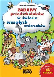 Zabawy przedszkolaków w świecie wesołych zwierzaków