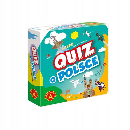 Quiz o Polsce Kieszonkowa gra edukacyjna