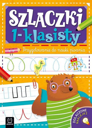 Szlaczki 1-klasisty Przygotowanie do nauki pisania