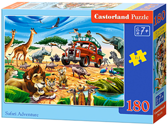 Puzzle 180 Safari Adventure / Przygoda na Safari
