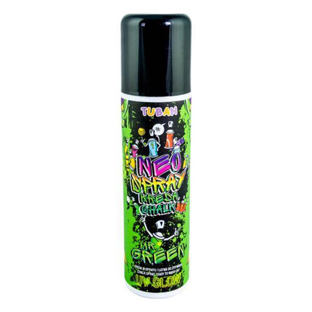 Neo kreda spray 150ml świecąca w ciemności zielona