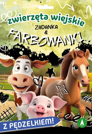 Zadanka & farbowanki. Zwierzęta wiejskie