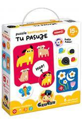 Puzzle kontrastowe Tu pasuje