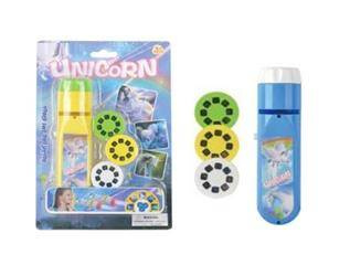 Projektor z jednorożcami