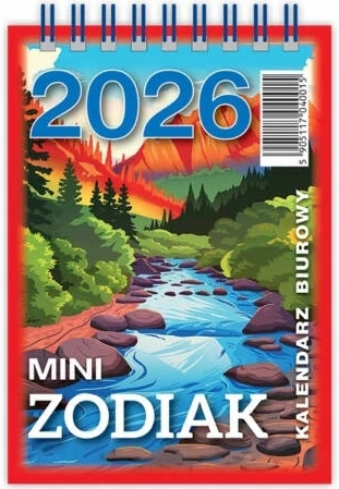 Kalendarz MINI ZODIAK biurowy 2026 H7