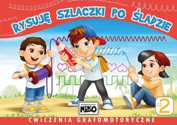 Rysuję szlaczki po śladzie Ćwiczenia część 2