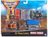Monster Jam 1:70 Wyczynowy zestaw