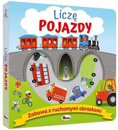 Liczę pojazdy. Zabawa z ruchomymi elementami