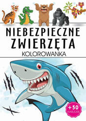 Kolorowanka niebezpieczne zwierzęta