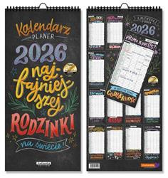 Kalendarz Planer NAJFAJNIEJSZEJ RODZINKI 2026