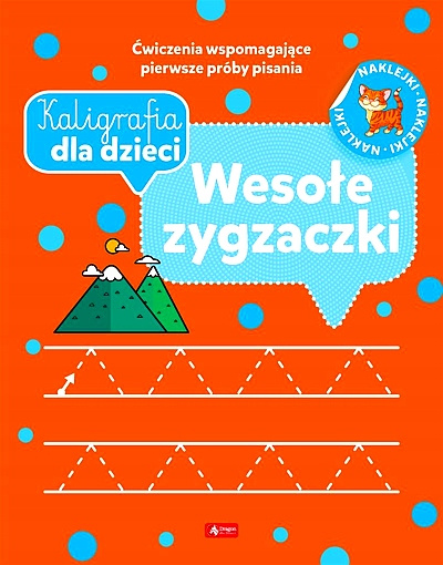 Kaligrafia dla dzieci. Wesołe zygzaczki