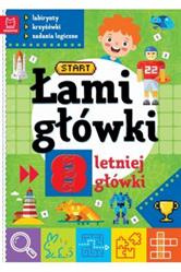Łamigłówki 8-letniej główki. Labirynty, krzyżówki, zadania logiczne.
