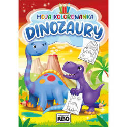 Moja kolorowanka. Dinozaury