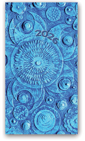 Kalendarz kieszonkowy A6 2026 Soft relief