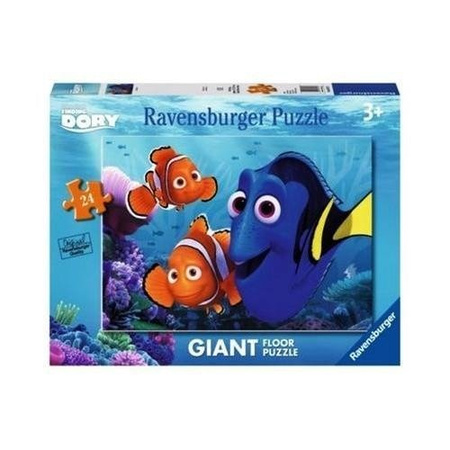 Puzzle 24 elementy. Gdzie jest Dory?