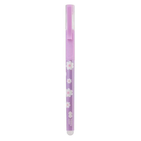 Długopis wymazywalny PEARL FLOWER 0,5mm niebieski 1szt