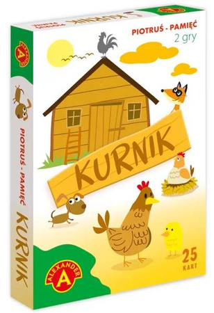 Karty Piotruś +pamięć -KURNIK