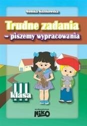 Trudne zadania - piszemy wypracowania SP KL3