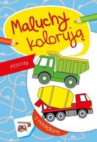 Maluchy kolorują. Pojazdy