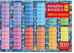 Książka i puzzle 300 elem Tabliczka mnożenia