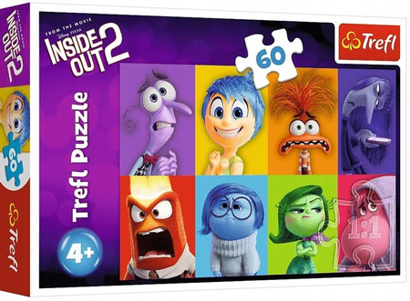  Puzzle 60 W głowie się nie mieści 2. Poznaj swoje emocje