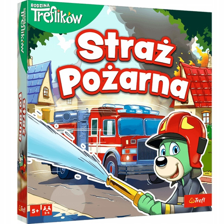 Rodzina Treflików Gra rodzinna Straż Pożarna,
