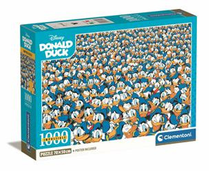 Puzzle 1000 Kaczor Donald COMPACT IMPOSSIBLE PUZZLE