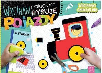 Wycinam, naklejam, rysuję. Pojazdy. Wycinanki