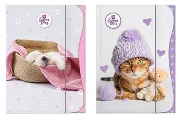 Teczka z gumką A4 The Sweet Pets Kids