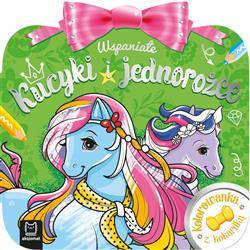 Kolorowanka z kokardką Wspaniałe kucyki i jedno..