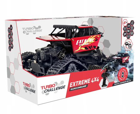 TCH Extreme 4x4 Off Road z wymiennymi kołami auto zdlanie sterowane 1:16