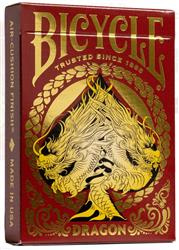Karty do gry Bicycle Red Dragon Back