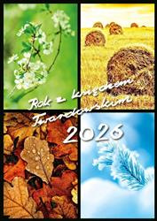 Kalendarz z księdzem Twardowskim 2026 4 pory roku