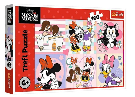 Puzzle 160 Kolorowy dzień Minnie