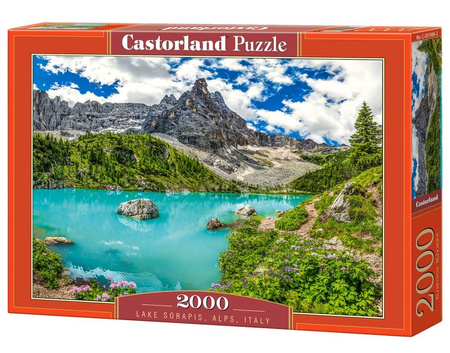 Puzzle 2000 Lake Sorapis, Alps, Italy