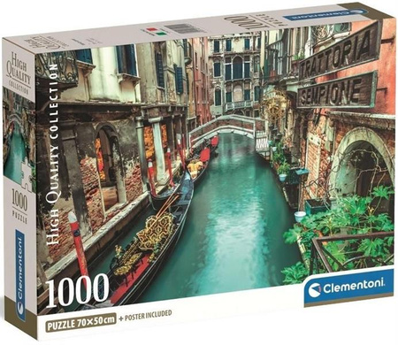 Puzzle 1000 HQC Venice Canal / Kanał Wenecki