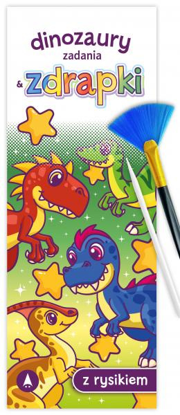 Zadania & zdrapki. Dinozaury