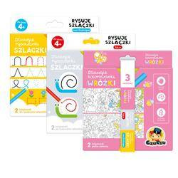 CZU CZU Zestaw Rysowanek 4+ Wróżki Szlaczki