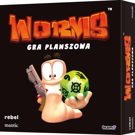 Gra planszowa Worms REBEL
