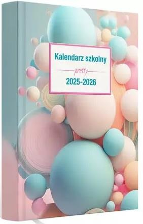 Kalendarz szkolny pretty 2025/2026