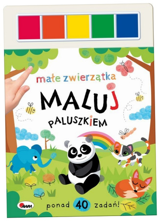 Maluj paluszkiem. Małe zwierzątka