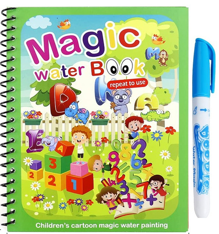 Magic book. Literki i cyferki