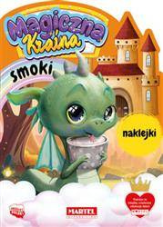 Magiczna kraina. Smoki z naklejkami