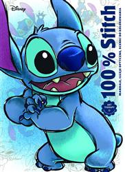 Disney 100% Stitch. Mandale, iluzje optyczne, scenki do kolorowania.