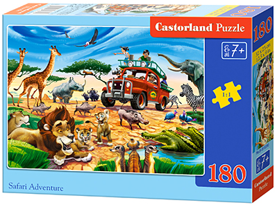 Puzzle 180 Safari Adventure / Przygoda na Safari