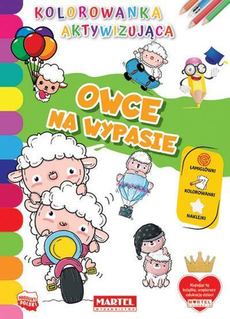 Kolorowanka aktywizująca. Owce na wypasie